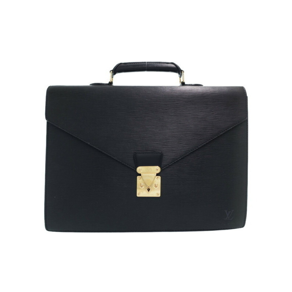 Louis Vuitton Epi Ambassador Business Bag Black